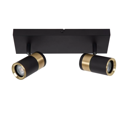 GORIK - Plafon Spot - 2xGU10 - Black 53909/02/30 Lucide